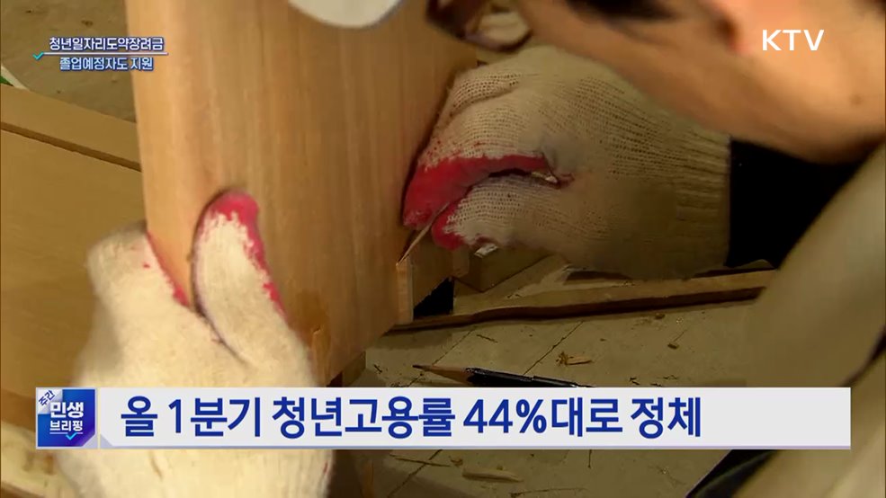 '청년일자리도약장려금' 확대···졸업예정자도 지원