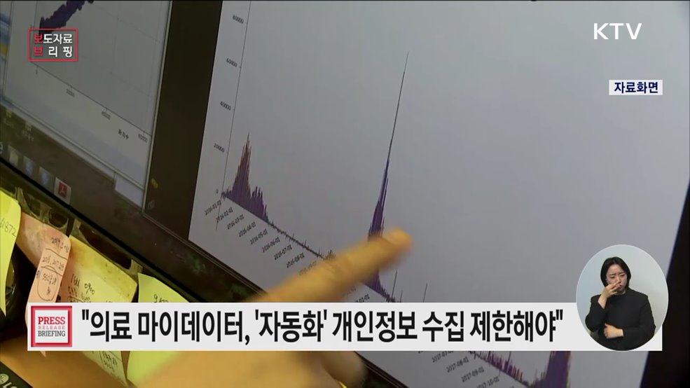 "의료분야 무분별한 개인정보 자동화수집 안돼요"