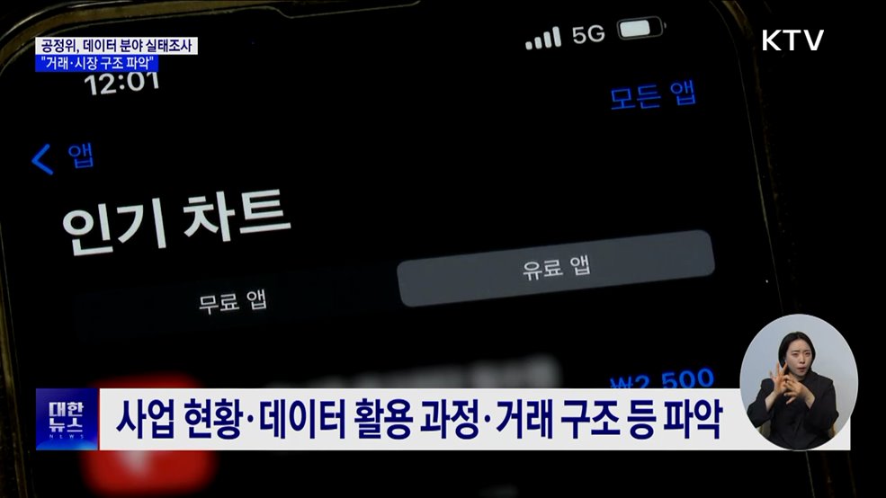 국내 데이터 분야 실태조사 착수···"거래·시장구조 파악"