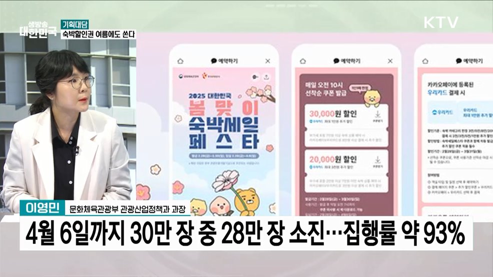 여름이 온다! 2025년 '숙박 할인권'으로 떠나는 국내 여행