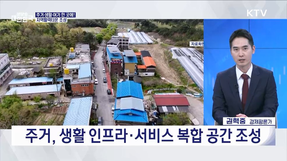 은퇴자·청년 정착 돕는다···지역활력타운 10곳 조성! [경제&이슈]