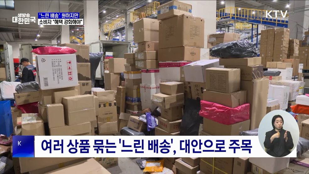 택배 쓰레기 줄이는 '느린 배송'···"혜택 강화해야"