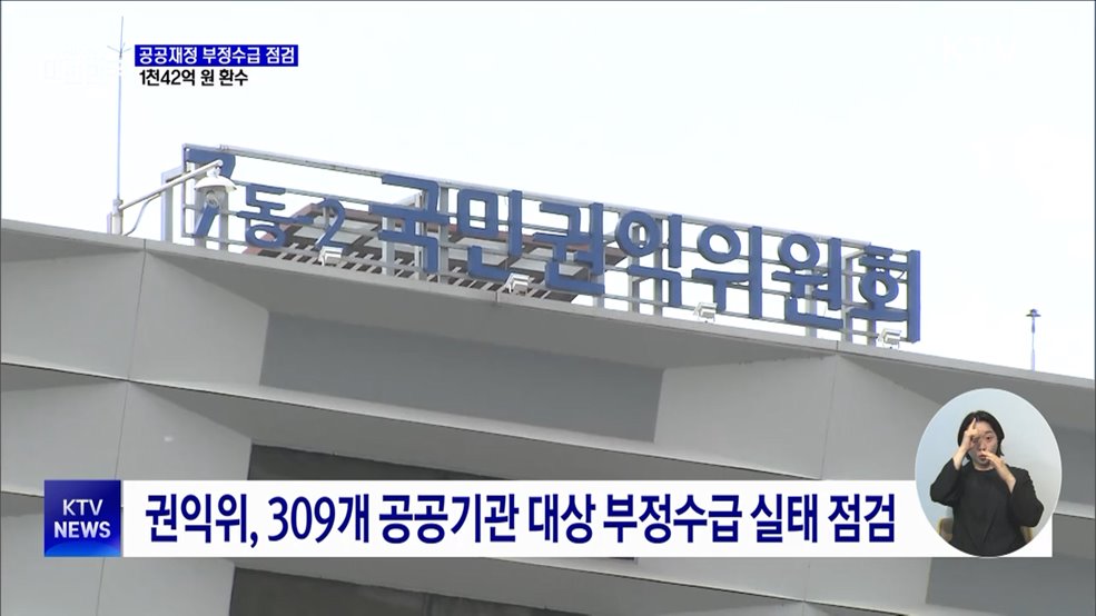 지난해 공공재정 부정수급 16만 건···1천42억 원 환수