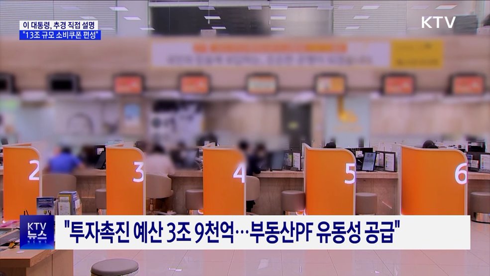 "13조 규모 소비쿠폰 편성···지역상품권 추가 발행"