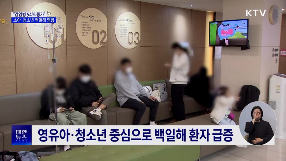 "감염병 54% 증가"···소아·청소년 백일해 영향