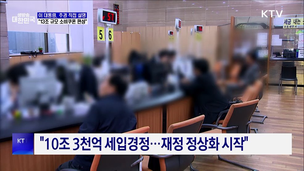 "13조 규모 소비쿠폰 편성···지역상품권 추가 발행"