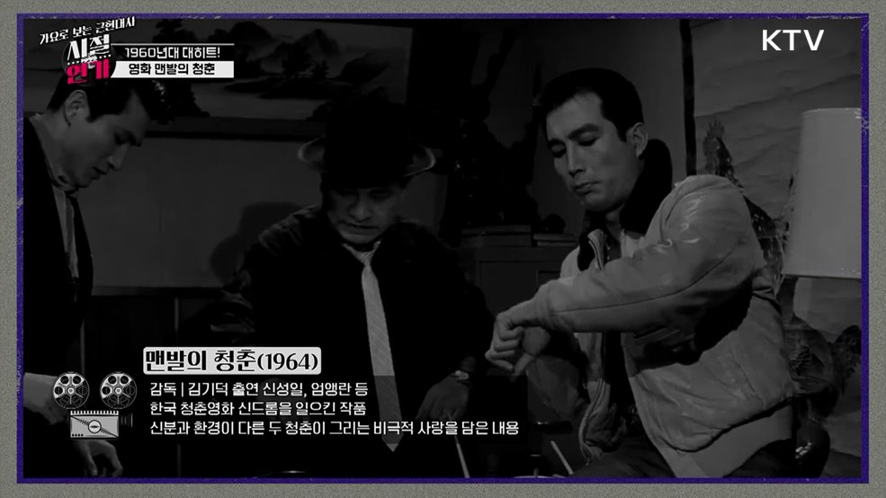 저항과 순정의 시대 '맨발의 청춘'(1964)