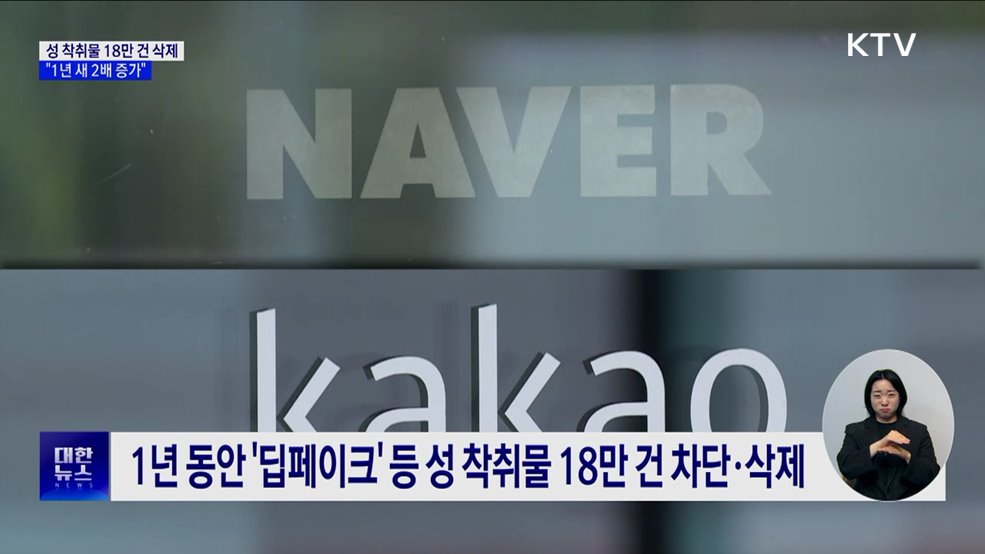 지난해 성 착취물 18만 건 삭제···1년 새 2배 증가