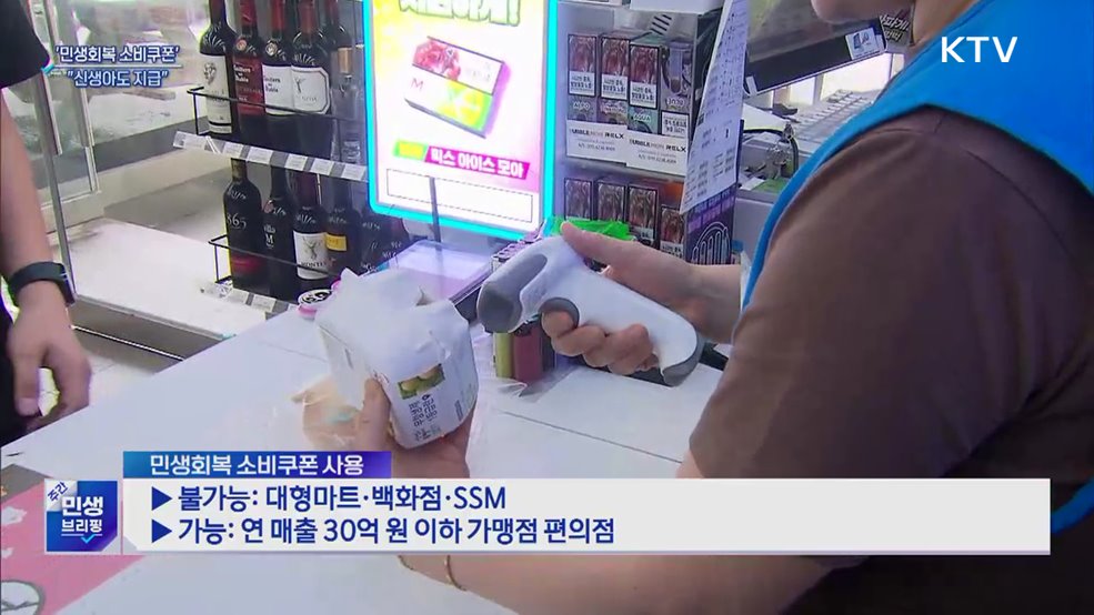 '민생회복 소비쿠폰' 21일부터 지급···신생아도 수령 가능