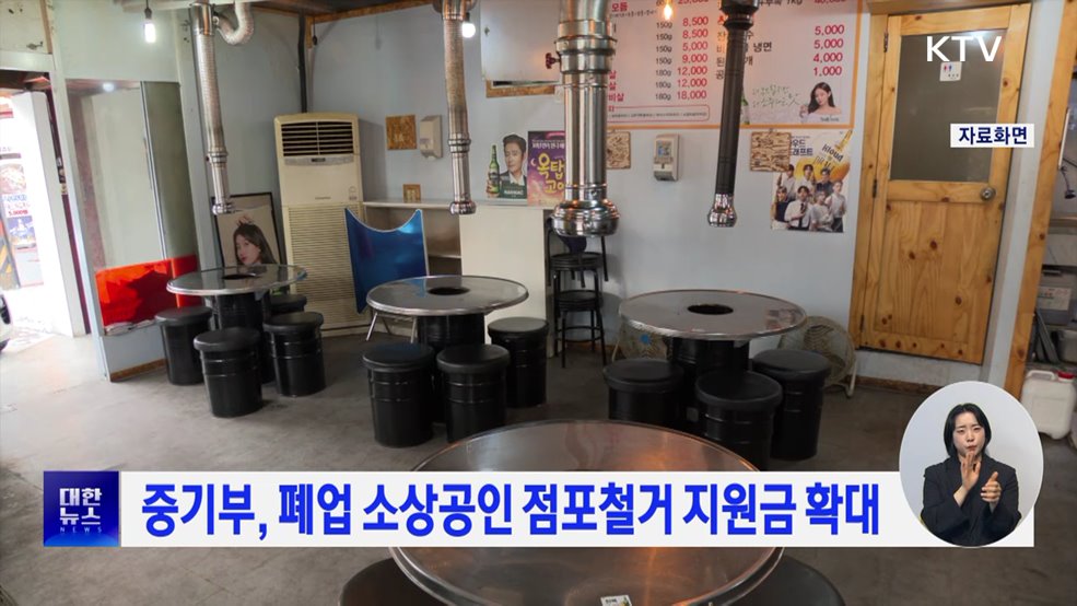 중기부, 폐업 소상공인 점포철거 지원금 확대