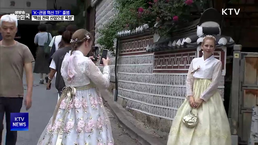 'K-관광 혁신 TF' 출범···"핵심 전략 산업으로 육성"