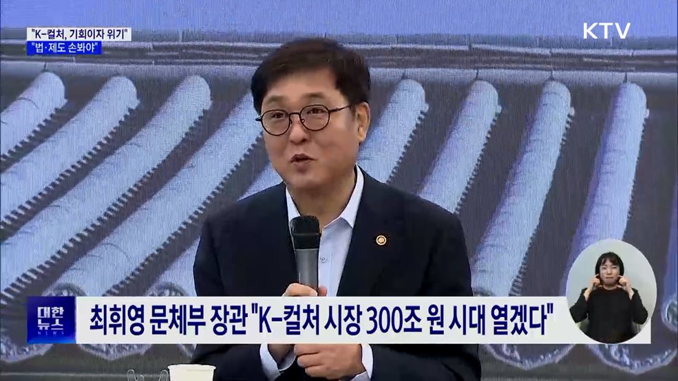 "K-컬처, 기회이자 위기···법·제도 손봐야"