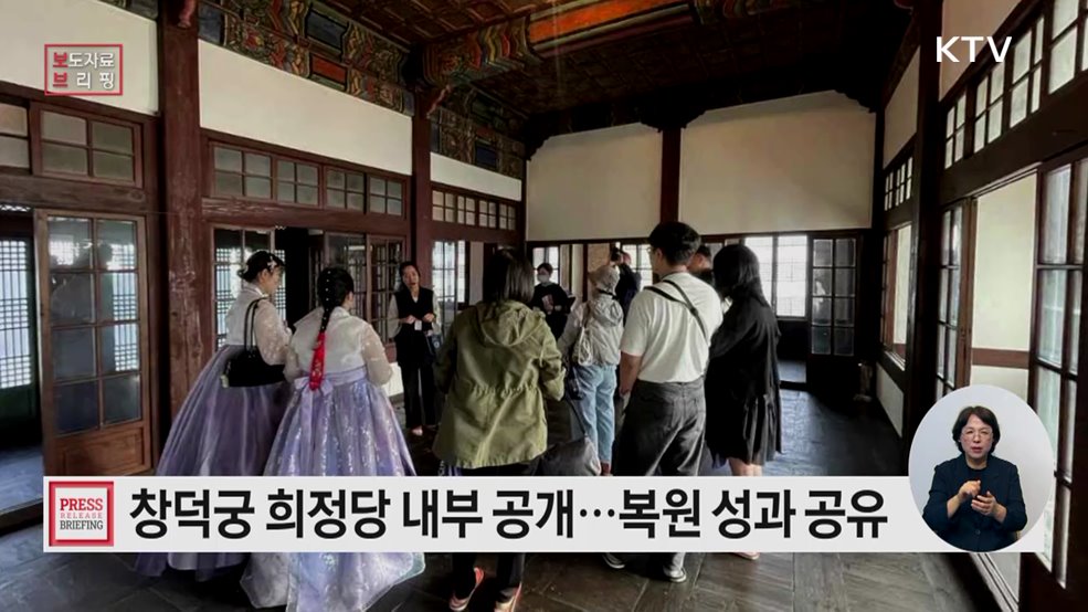 왕의 집무실이자 생활공간, 희정당 내부를 보다