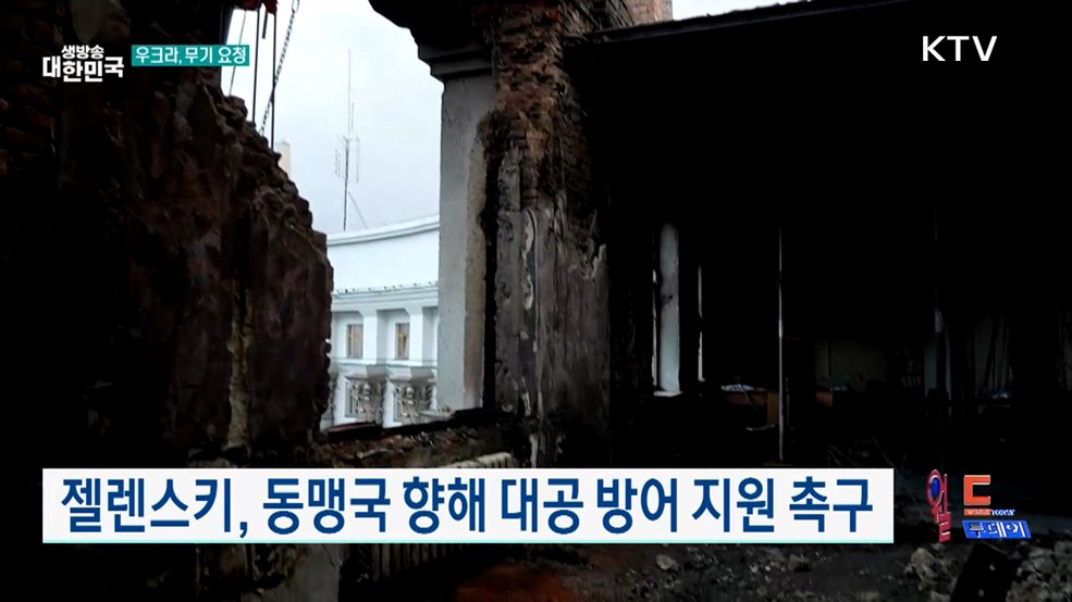 젤렌스키, 동맹국 향해 대공 방어 지원 촉구 [월드 투데이]