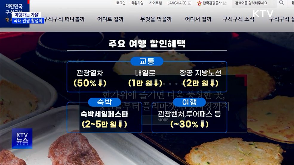 "올가을은 국내에서"···범국민 여행캠페인 시작