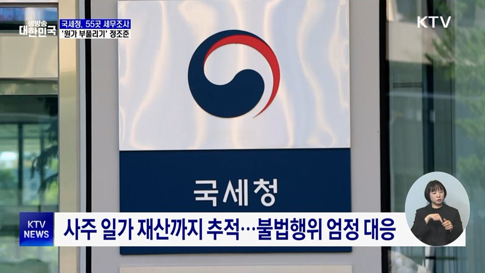 국세청, '원가 부풀리기' 정조준···생활밀접 업종 세무조사