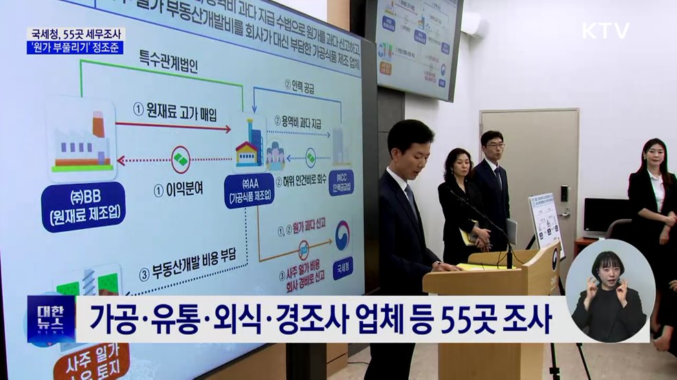 국세청, '원가 부풀리기' 정조준···생활밀접 업종 세무조사