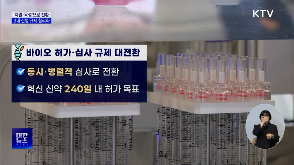 '지원·육성'으로 전환···바이오 심사 획기적 단축