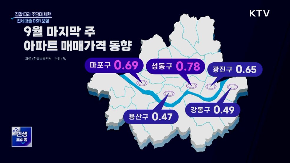 집값 따라 주담대 더 조인다···전세대출도 DSR 포함
