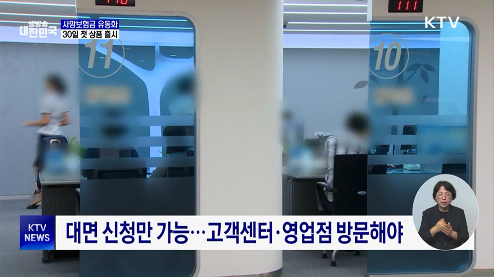 사망보험금을 연금처럼···30일 첫 상품 출시