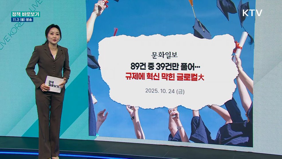 교육부 "규제특례 확대로 글로컬대학 혁신모델 이행 지원"