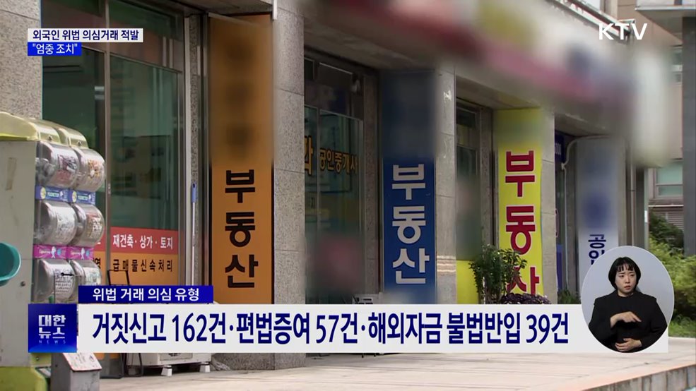 외국인 위법 의심거래 210건 적발···"엄중 조치"