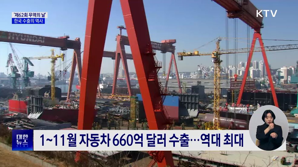 빈국에서 부국으로···"올 수출 역대 최대 실적"