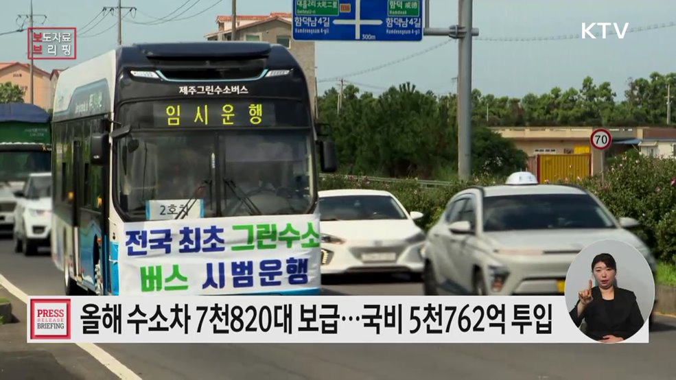 수소차·수소충전소 보급사업 지원 착수