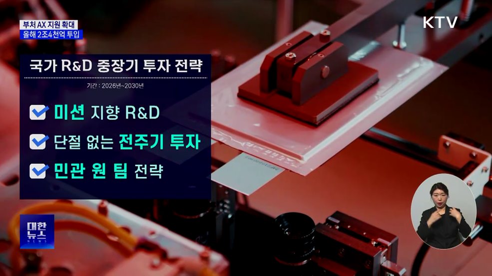 부처 AX 지원 확대···올해 2조4천 억 투입