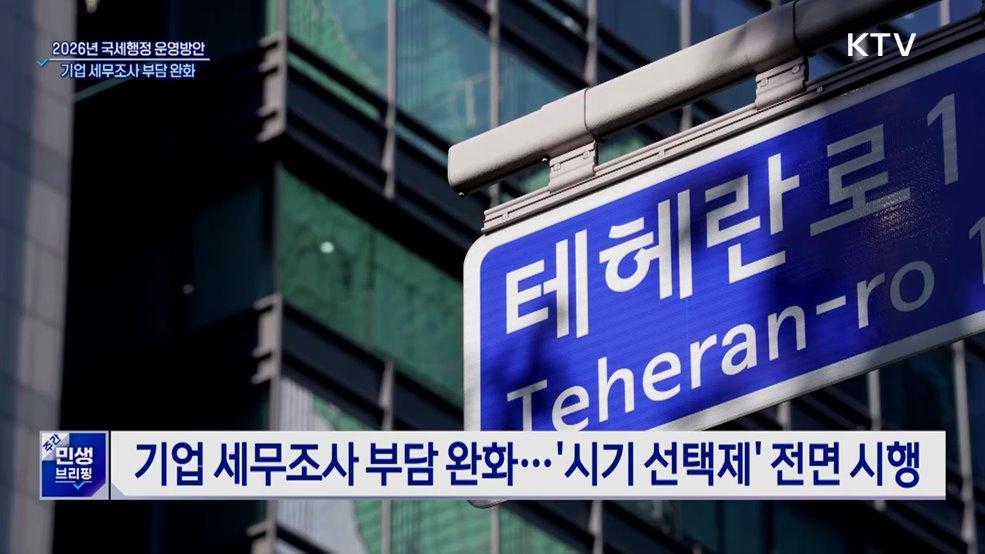 기업 세무조사 부담 완화···영세 소상공인 납기 연장