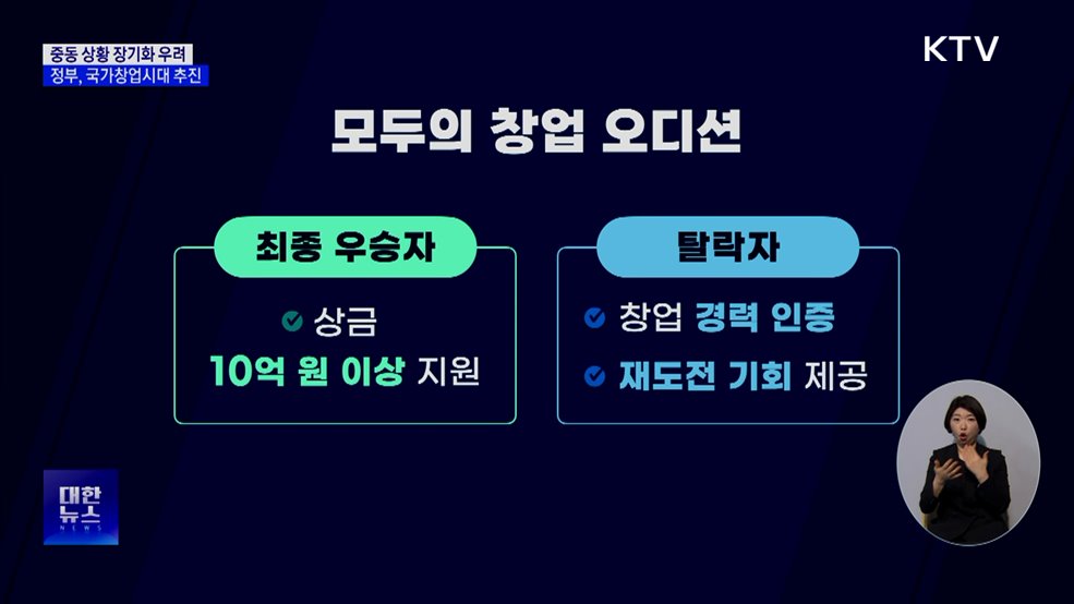 "국가창업시대 본격화···창업 오디션·지방상권 살리기"