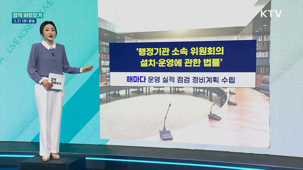 행안부 "정부위원회가 내실있게 운영되도록 관리"
