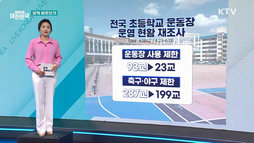 교육부 "초등학교 체육활동 활발하게 이루어지도록 지원" [정책 바로보기]