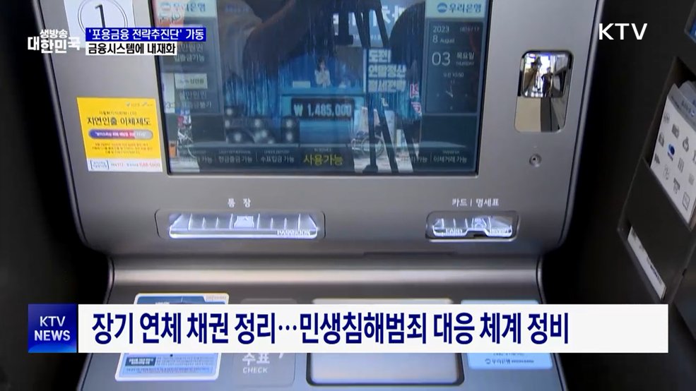 '포용금융 전략추진단' 가동···금융시스템에 내재화