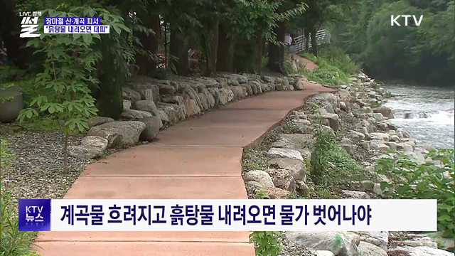 산·계곡 피서 주의사항···"흙탕물 내려오면 물가서 대피"