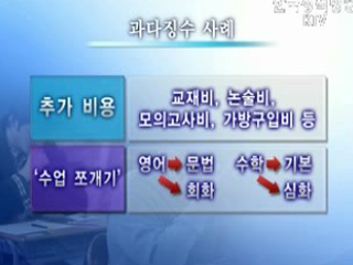 학원비 '거품' 뺀다