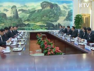 한·중 정상 "6자회담이 유용한 틀"