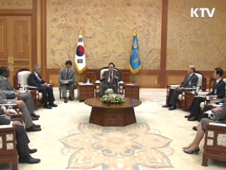 이 대통령 "기후변화, 인류 당면과제"