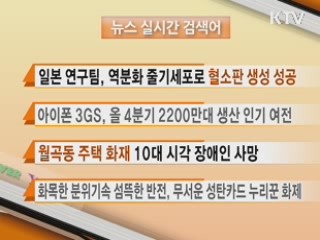 뉴스 실시간 검색어