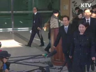 민간조문단 귀환…"순수 조문이었다"