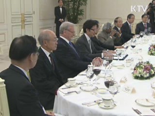 이 대통령, 핵안보정상회의 현인그룹 간담회