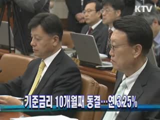 기준금리 10개월째 동결···연 3.25%