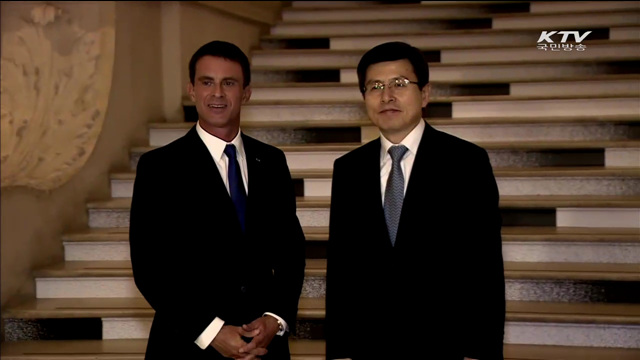 황 총리, 파리 한국공예전·최고경영자회의 참석