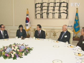 이 대통령, 일본 차세대 정치인 접견
