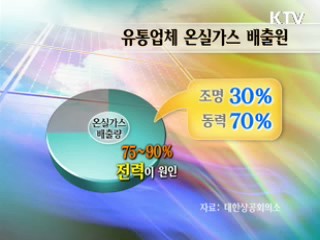 유통업 온실가스, '전력 효율'이 관건 [클릭 경제브리핑]