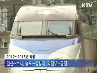 전국 90분에 연결…철도망 구축계획 확정