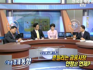 흔들리는 금융시장 안정은 언제?