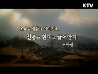 오래된 집의 이야기 1. 전통 안에 살다 - 아산 [대동문화도]