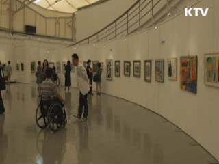 한·중·일 장애인, 미술로 소통 [국민리포트]