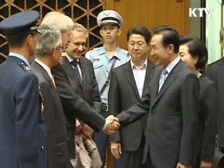 이 대통령, 유럽순방 마치고 귀국